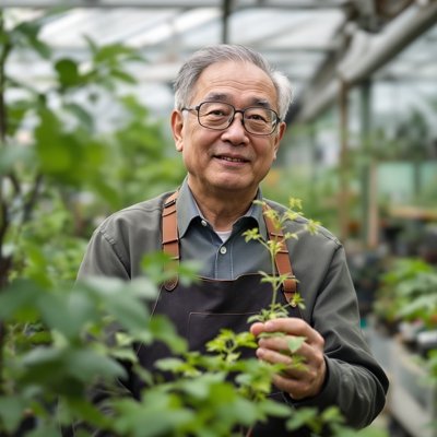 顾松（植物学家·影像顾问）肖像